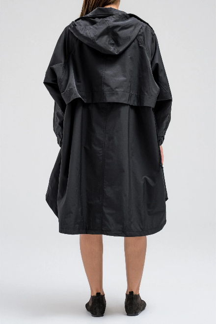 Long Hooded Jacket
