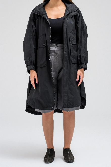 Long Hooded Jacket