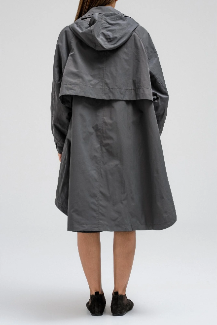 Long Hooded Jacket