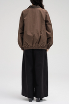 Sporty bomber jacket