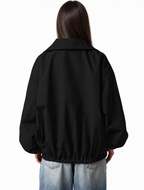Light gbardine zipper jacket