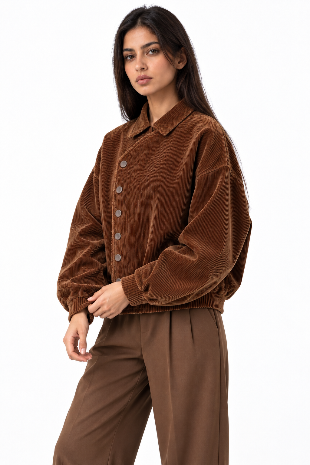 Corduroy Buttons Jacket