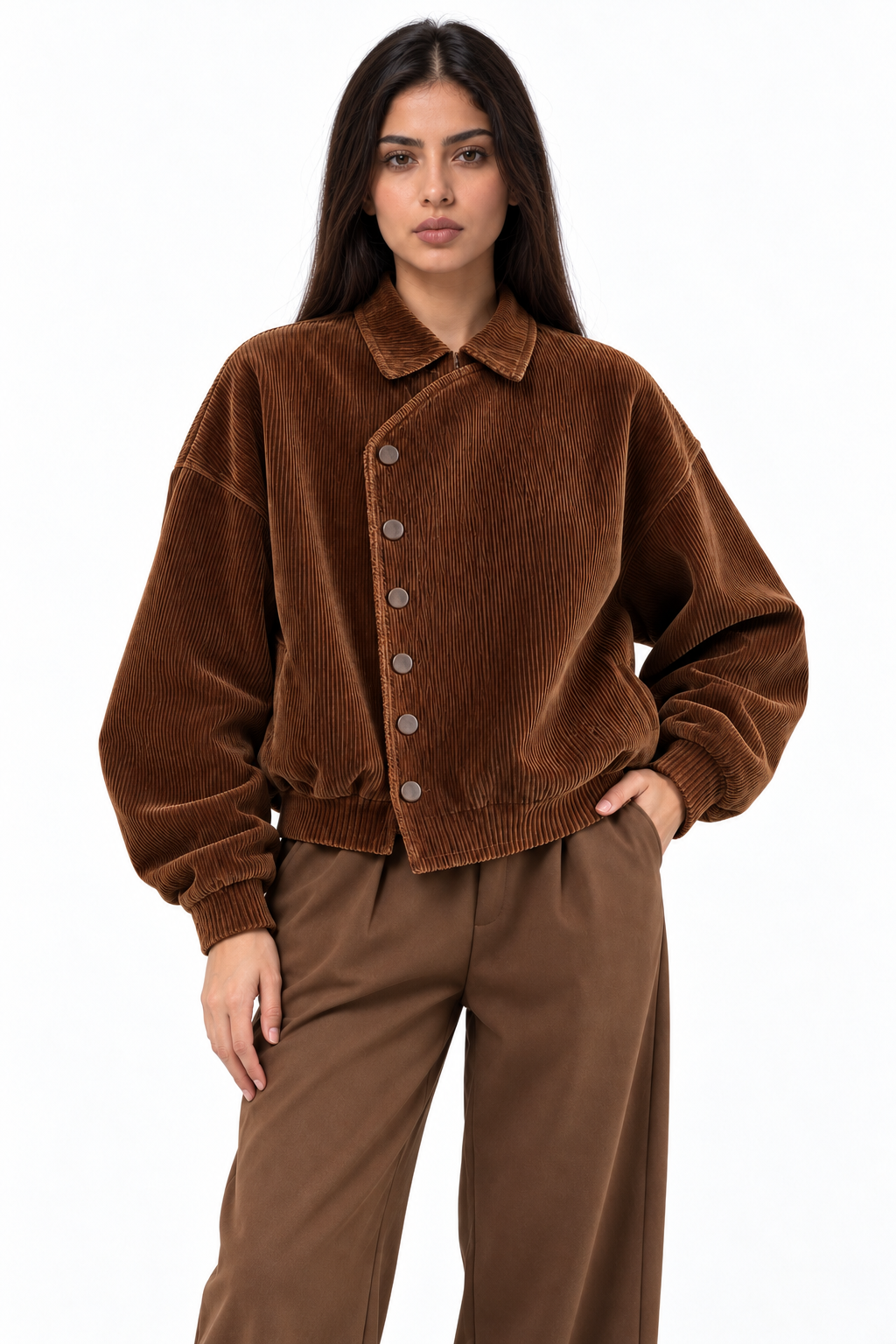 Corduroy Buttons Jacket