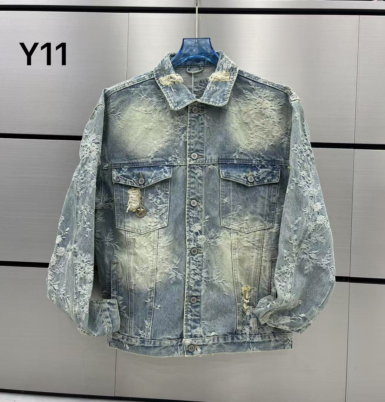 Floral Denim jacket