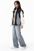 Denim x Waterproof Elastic Vest