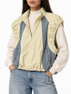 Denim x Waterproof Elastic Vest